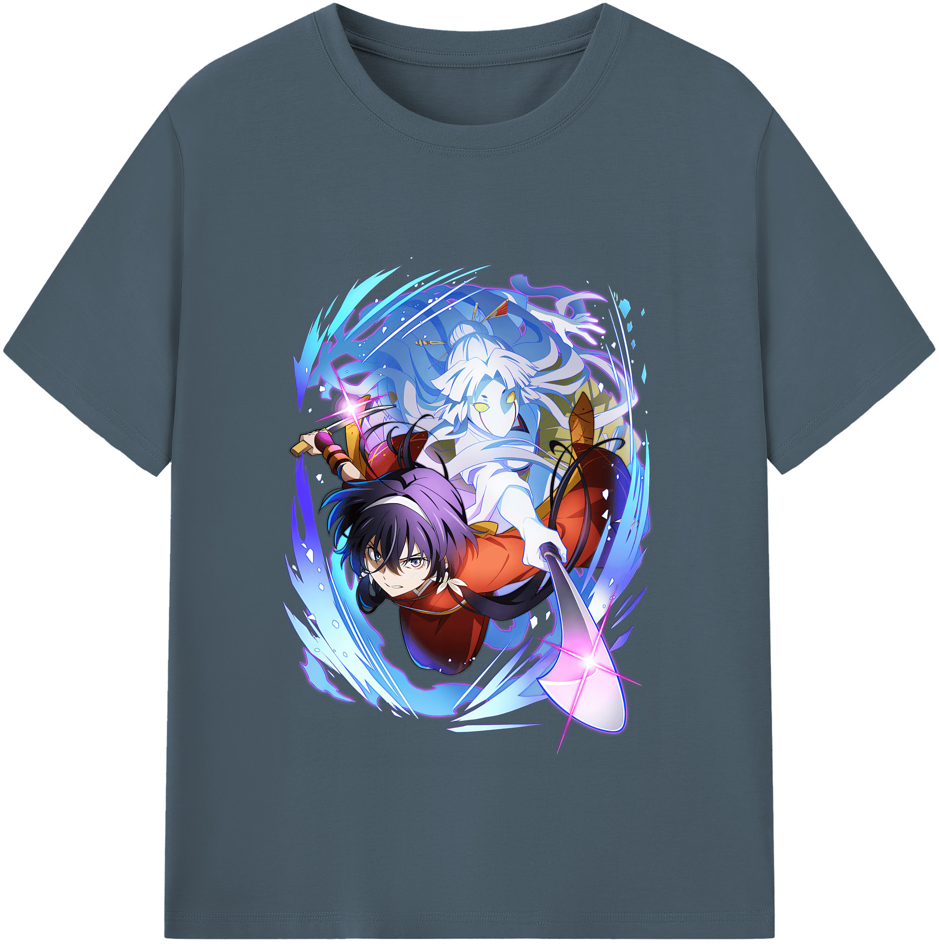 （画像用） 文豪ストレイドッグス Bungo Stray Dogs 綿100％半袖Tシャツ（フロントプリント）